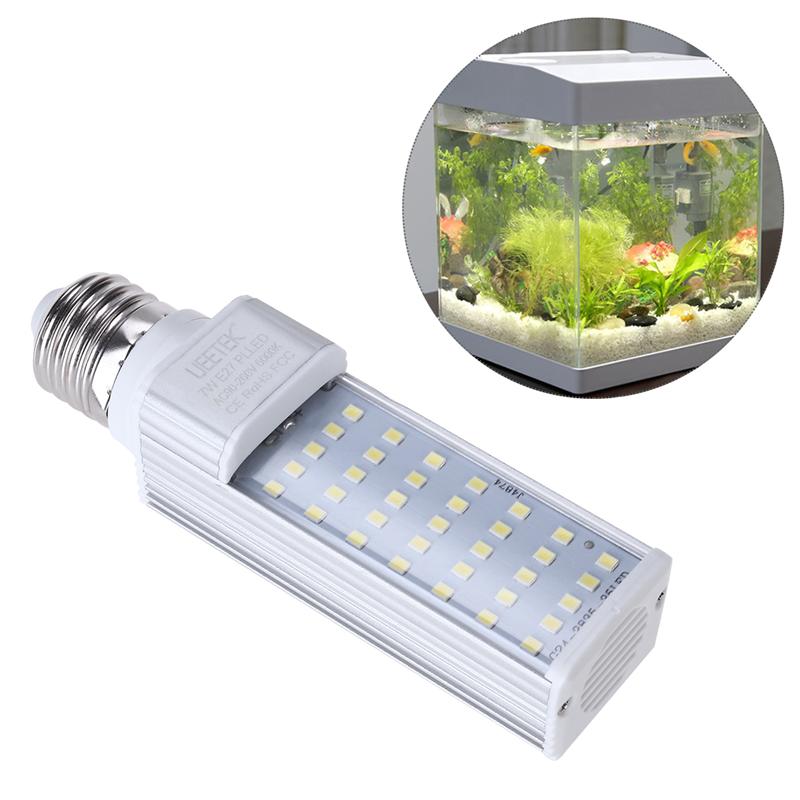 Ueetek 7W E27 Led Spaarlamp Led Planten Groeien Licht Aquarium Verlichting Waterdicht Clip On Lamp Voor Vis tank