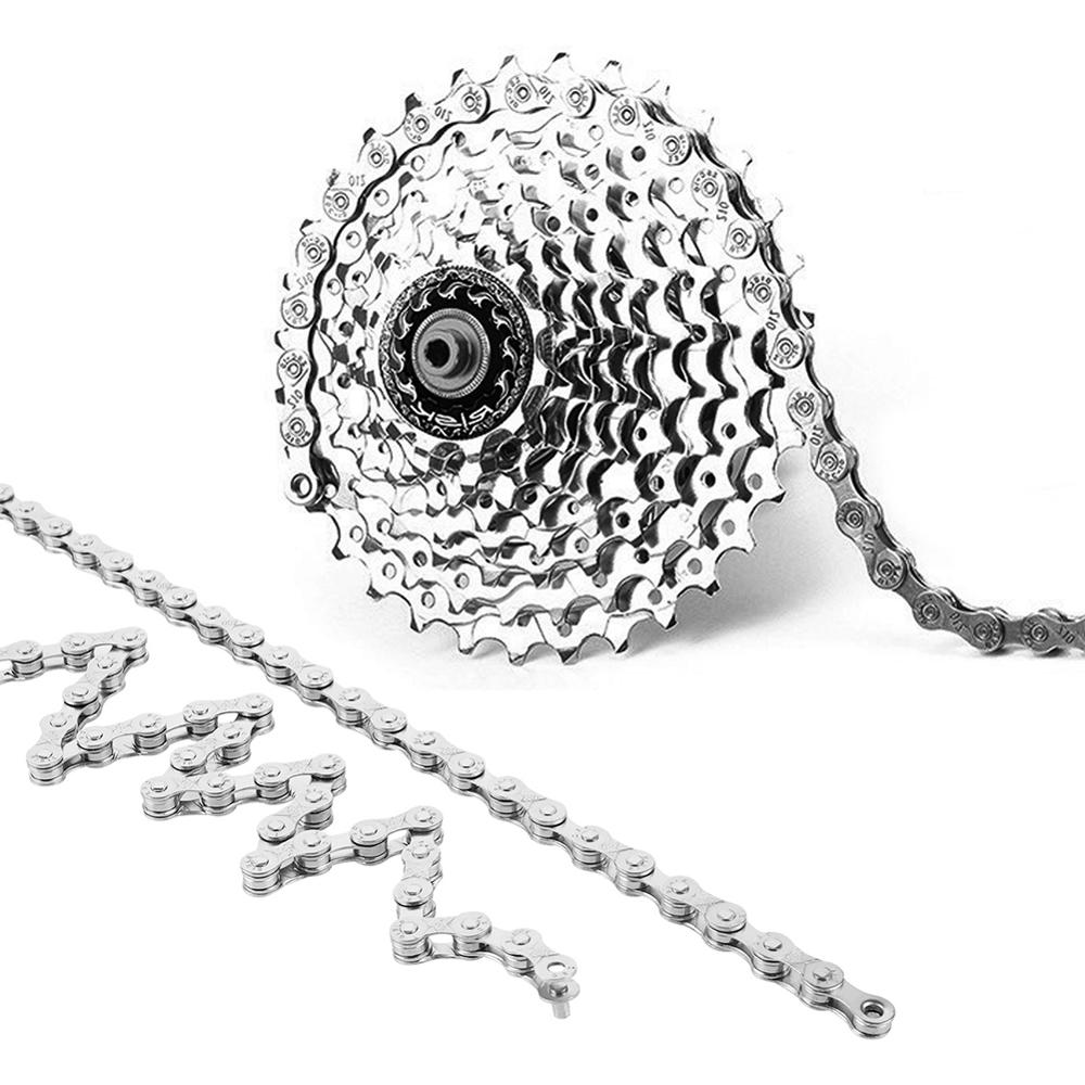 Mountain Bicycle Road Bike Full Plating Chain 6-7-8/9/speed Bicycle Chain