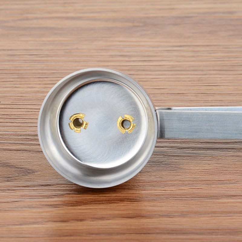 Dispositivo de cocina de acero inoxidable, destapador de huevo, abridor de huevo de pequeño calibre