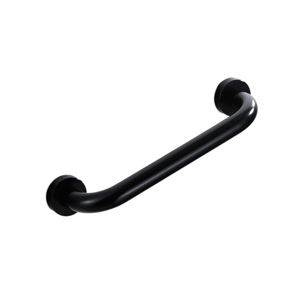 Bad Leuning Badkamer Armsteun Veiligheid Handvat Trap Grab Bar Antislip Douche Handgreep Voor Ouderen Kinderen-30Cm (Zwart)