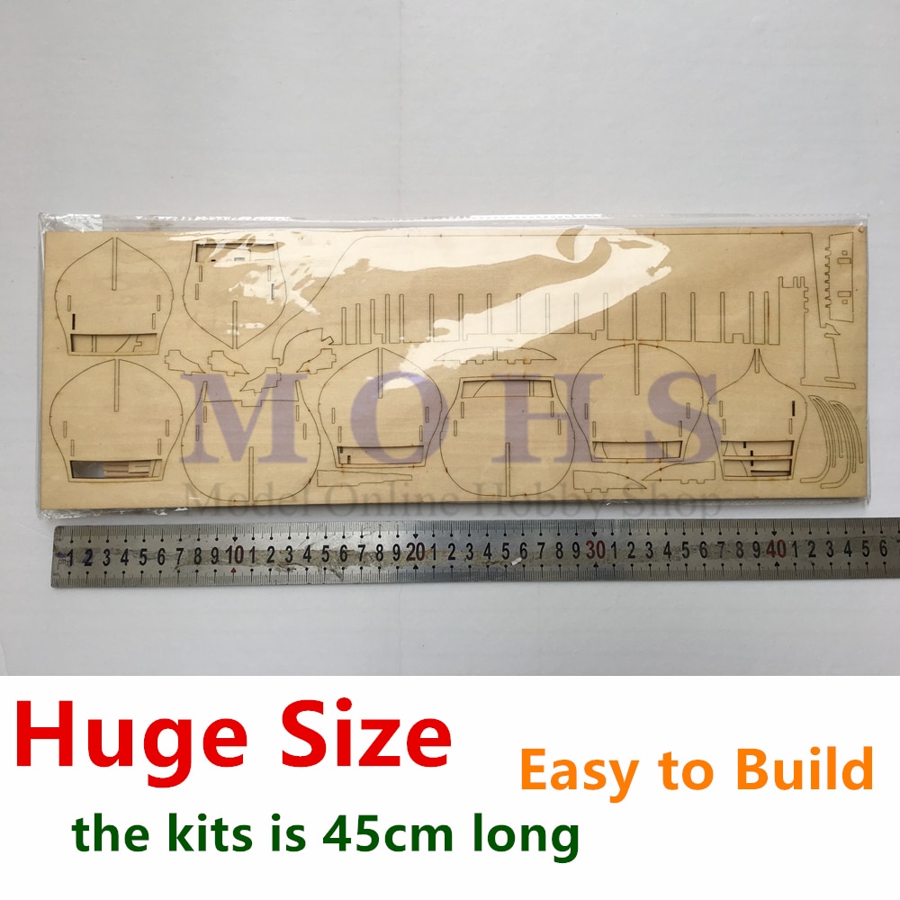 Træ skala model skib 1/200 samling model kits klassisk træ sejlbåd model sejr skala træ model skib kits