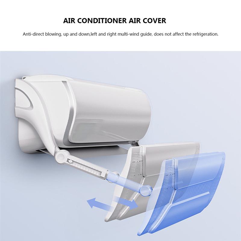 Air Conditioner Air Deflector Adjustable Air Conditioning Deflector Cover