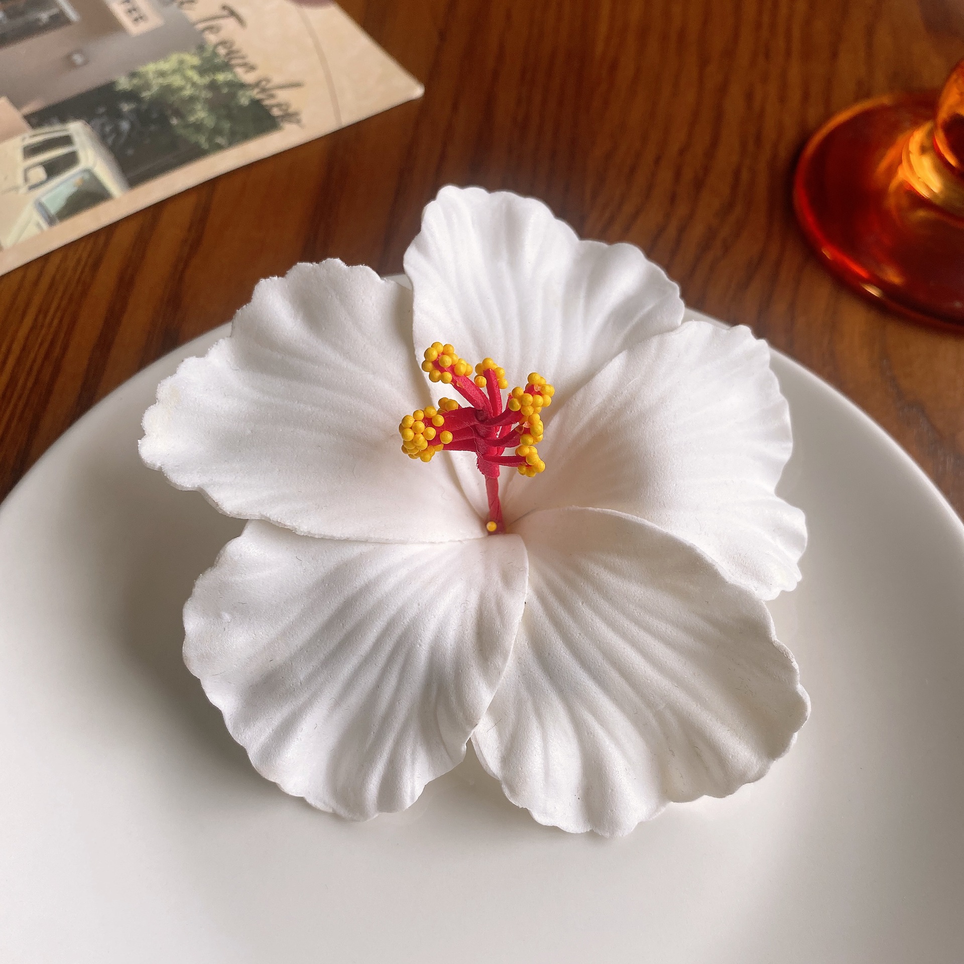 Fermaglio per capelli fiore colorato hawaiano per ... – Grandado, image size:1920x1920