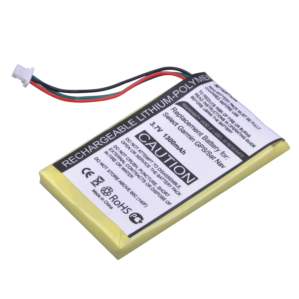 1Pc 1300mAh GPS,SAT Rechargeable Battery for Garmin Nuvi 200,200 W,205,205 W,205WT,250 252 W 255,255T,265 W