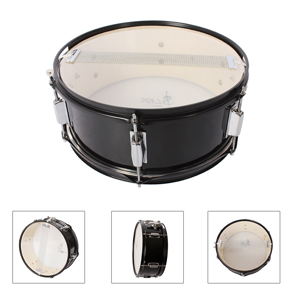Snare Drum Head 14 Inch with Drumstick Drum Key Strap for Student Band