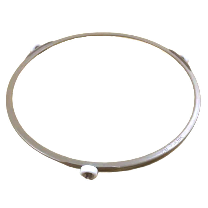 Piezas de horno microondas, anillo de rejilla, soporte inferior redondo de plástico con ruedas pequeñas, 1,5 cm de diámetro, 22,2 cm
