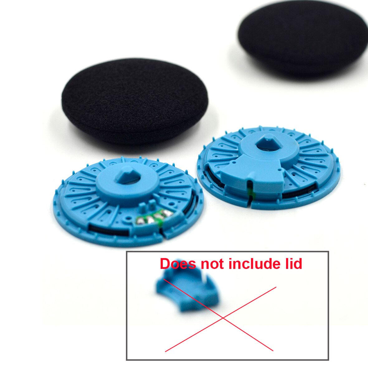 BGWORLD Replacement headphone parts blue Speakers drivers sound speaker for KOSS pp portable portapro porta-pro headphones: Default Title