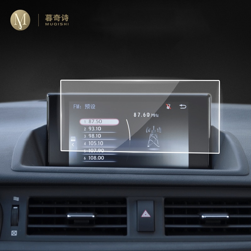 Voor Lexus Ct Ct200h Auto Gps Navigatie Film Lcd-scherm Gehard Glas Beschermende Film Anti-Kras film Accessoires