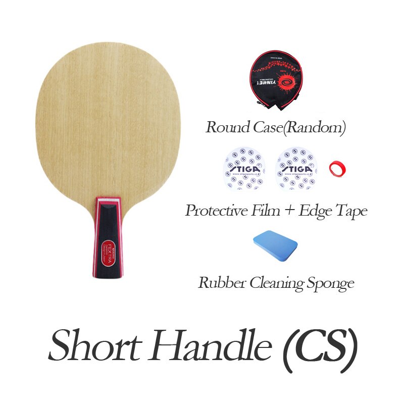 Original SANWEI FEXTRA 7 Tischtennis Klinge (7 Lage Holz) FEXTRA Schläger Klingeln Pong Schläger Paddel: CS YP FT HMC