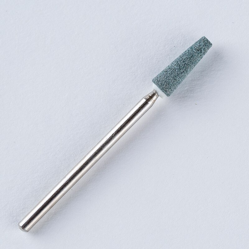 Ladymisty 1 Uds. Brocas de piedra cerámica para uñas para máquinas eléctricas profesionales de manicura herramientas de esmalte de uñas de salón de belleza para arte de pedicura