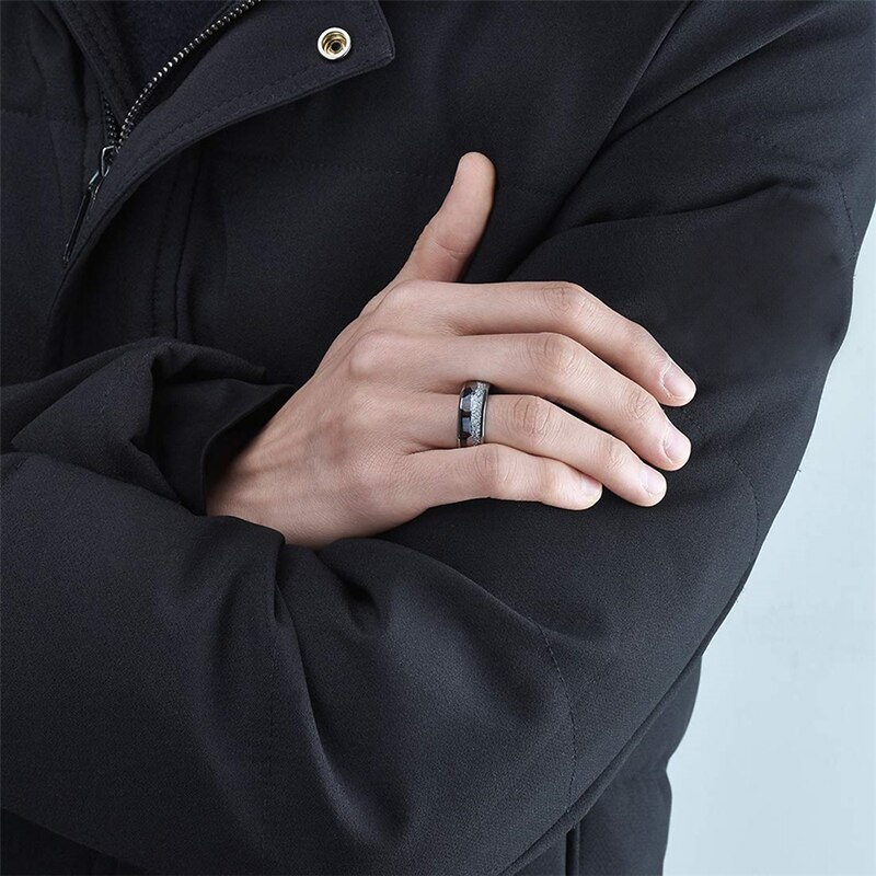 Klassischen Muster Edelstahl Ring Für Männer Wedding Band Engagement Schmuck Liebhaber