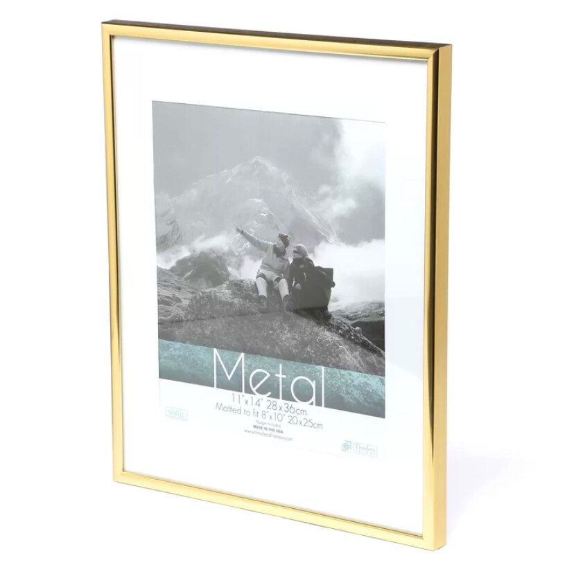 Bild Rahmen Metall Goldene Foto Rahmen Klassischen Minimalistischen Schreibtisch Dekor 9x13 13x18 21x30cm pleixglass Innen Zertifikat Rahmen: Anderes