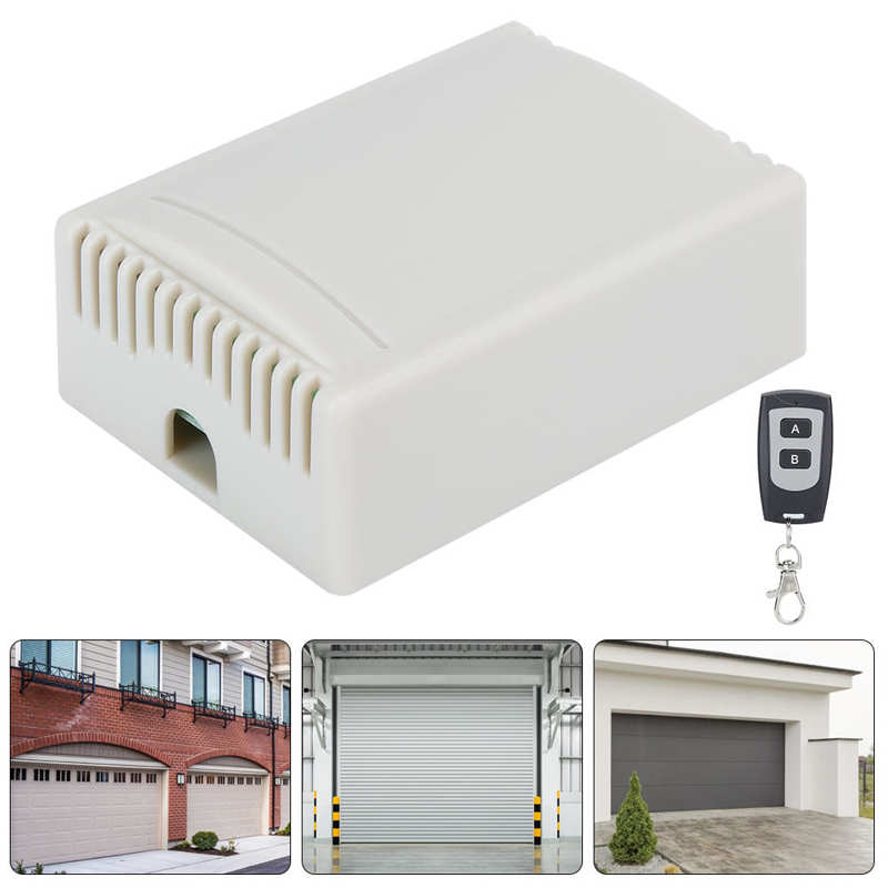 automatic door 433MHZ DC12V Two Way Transmitter Receiver Relay Wireless Remote Control Switch Accessory access control