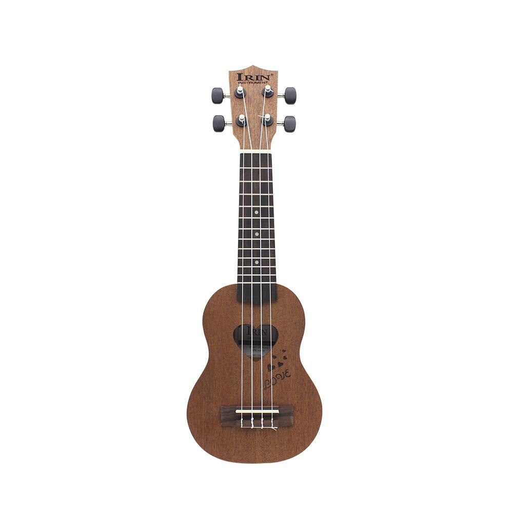 IRIN 17 inch 12 Frets Ukulele Mini Hawaiian Guitar Musical Instruments for Kids Unisex Beginners Party