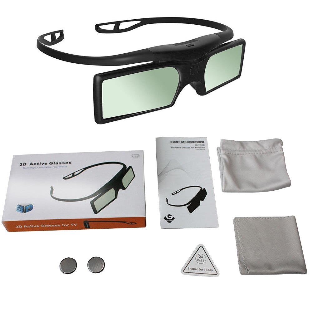 Gonbes G15-BT Bluetooth 3D Active Shutter Stereoscopic Glasses For TV Projector Epson / Samsung / SONY / SHARP Bluetooth 3D
