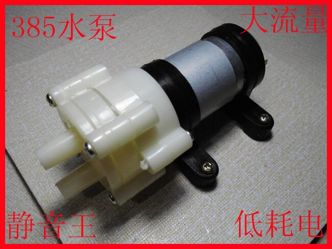 1 STKS 6 V-12 v kleine waterpomp R385 DC membraanpomp