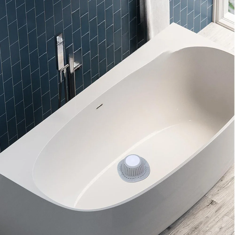 Odpływ podłogowy Łapacz włosów Silikonowy filtr robić zlewu, Umywalka zapobiegająca zatykaniu Blokada włosów, Wanna prysznicowa Drinage Akcesoria łazienkowe