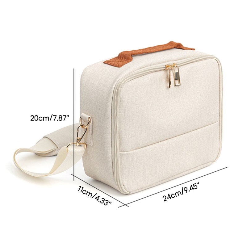 R91A Digital Camera Printer Storage Bag For CP910/1200/1300 Camera Padded Shoulder Bag Crossbody Camera Case- Bag AntiTheft