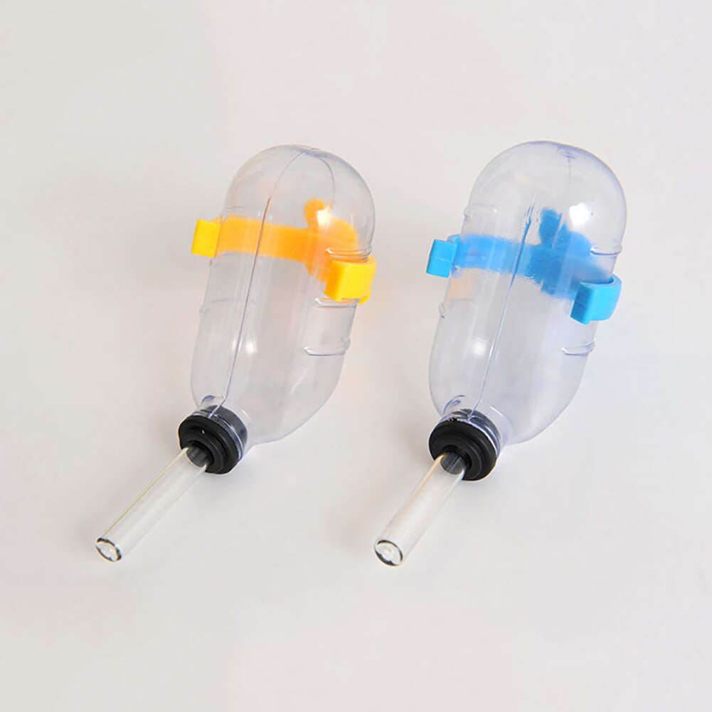 Hamster vattenflaska 1pc 50ml läckagesäkra vakuum husdjur hamster dricksvatten dispenser matarflaskor
