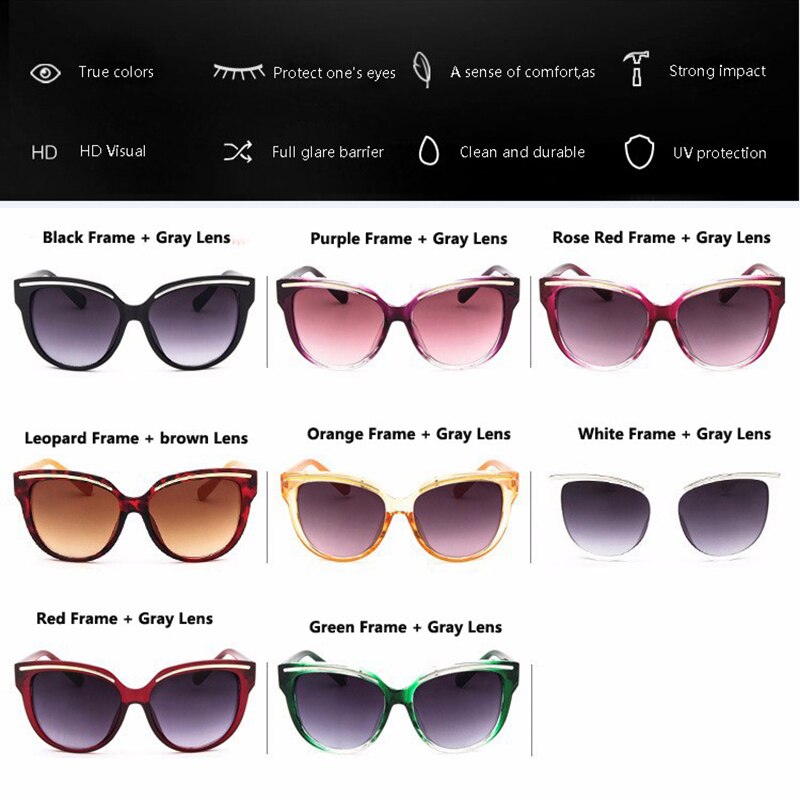 Diguyao marque de luxe solbriller oculos de sol feminino damemærke vintage cat eye black clout briller briller