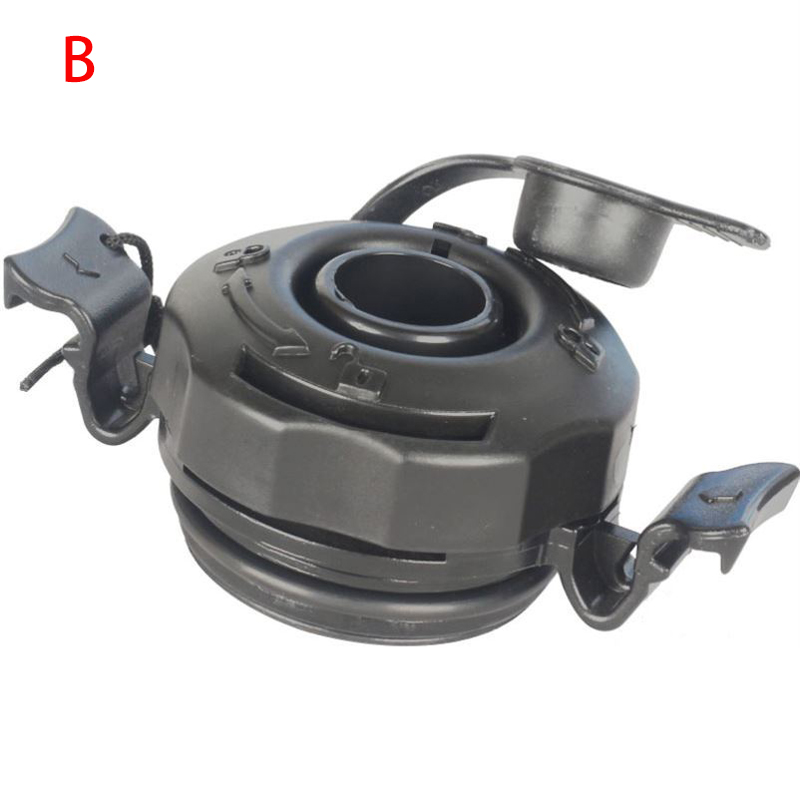 Portable air valve caps screw air valve for inflatable rubber dinghy raft inflatable boat air valves adapter black: B