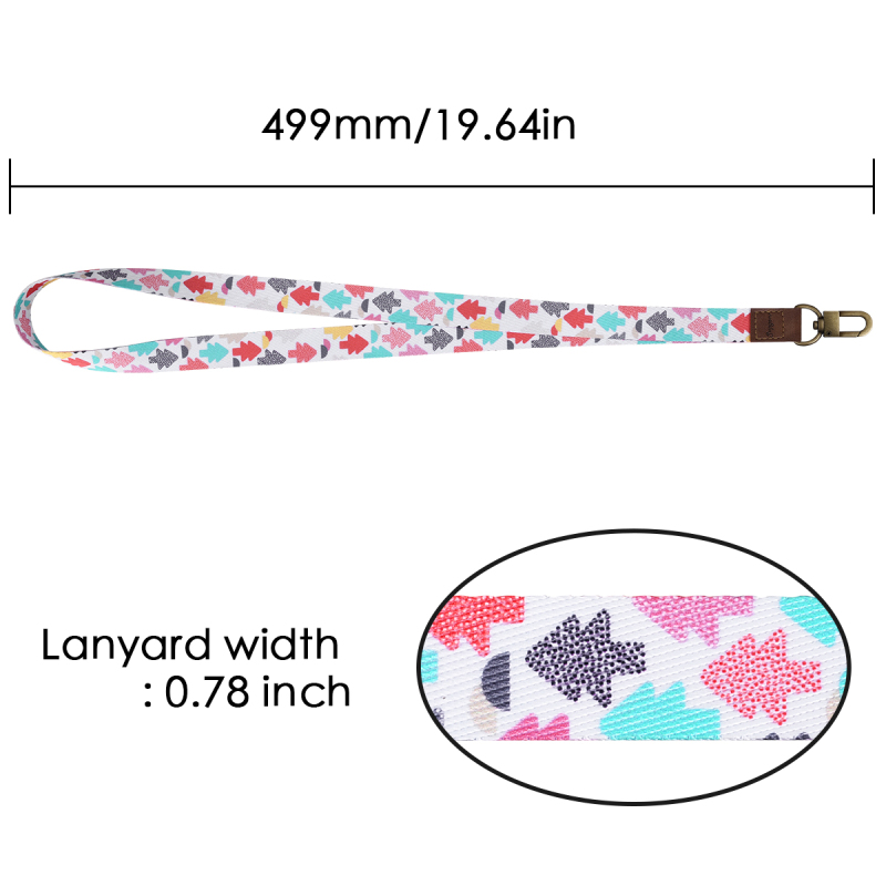 485*20mm Mobile Phone Neck Strap Multifunction Straps Rope Lanyard for key ID Card USB badge holder DIY Lariat Lanyard Hang Rop