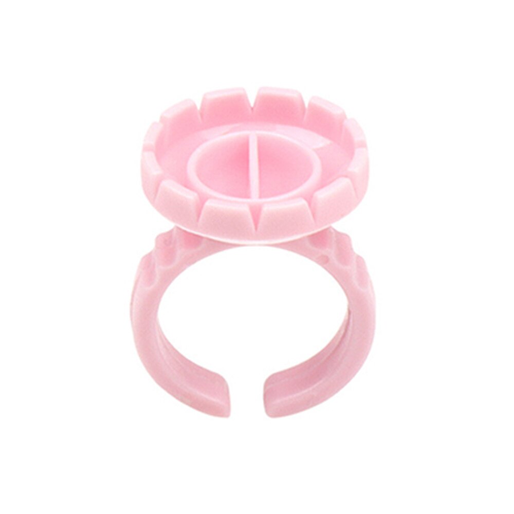 Wimpern Kleber Halfter Einweg Kleber Ringe Halfter Tinte Ring Tassen Tätowierung Individuelle Falsche Wimpern Verlängerung Kleber Pigment Halfter: A
