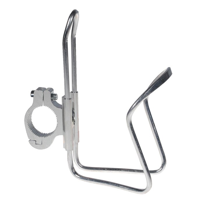 Accessoires moto eau boisson support guidon bouteille adaptateur pour Buell 1125CR 1125R M2 Cyclone S1 foudre ulysse: Silver