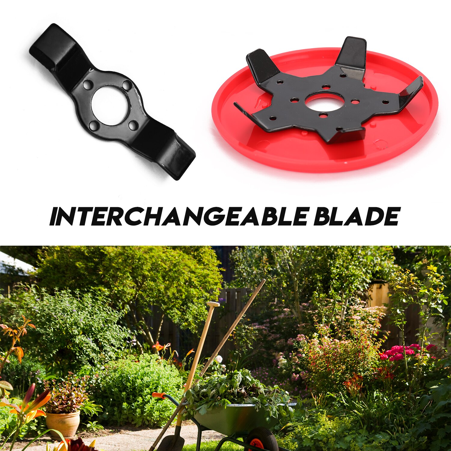 Trimmer Head Brush Cutter Head Weeder Plate Blades Lawn Mower Trimmers Heads Parts Brush Cutter Tool Accessories