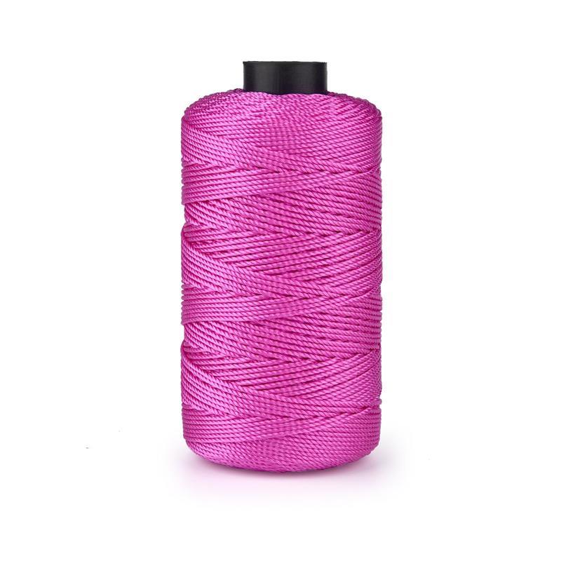 DIY Craft Crochet Thread Ice Silk Yarn Art Yarn Cord 1.5mm Polypropylene Yarn For Hat Doll Sewing Bags Basket Crochetin Thread: Blue
