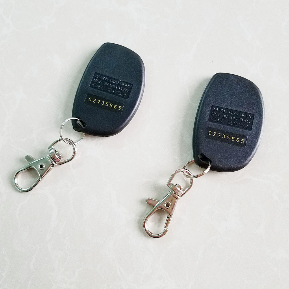 RFID 2.4 GHz car immobilizer system with 3d move sensor