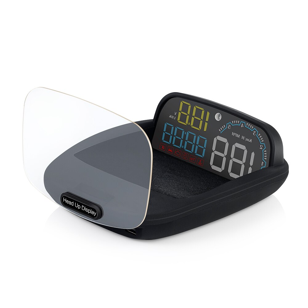 HUD Display C600 Head Up Display Car HUD C600 OBD OBD2 Projector Digital Speedometer Head Up Display Car Speed Security Alarm