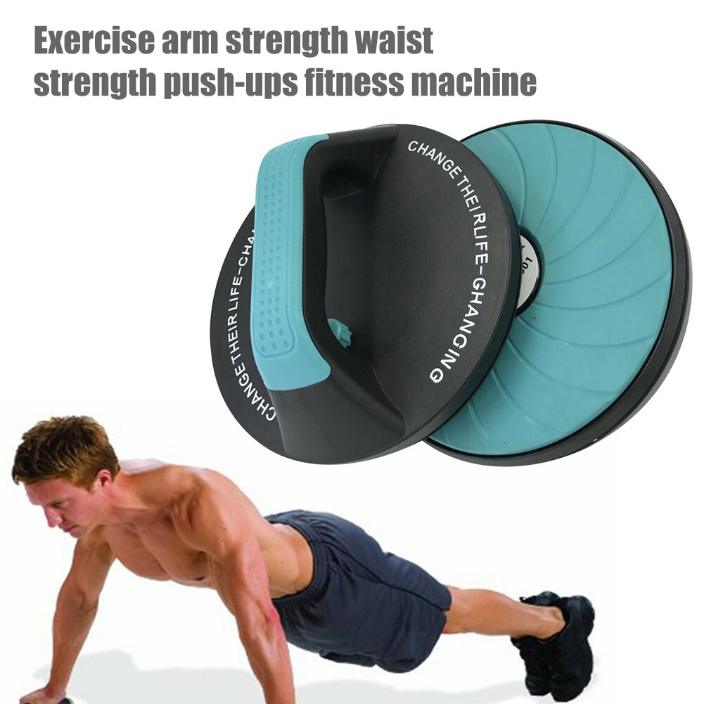 1 par fitness muskeltræning rund arm styrke bærbar skridsikker øvelse push-ups 360- graders rotation push-ups ramme