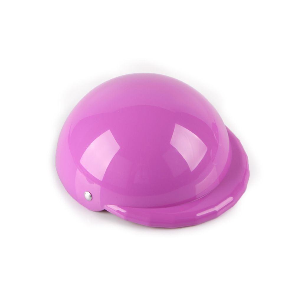 2022 Style Cute Pet Helmet Pet Protect Riding Cap Motorcycle Bike Doggie Helmet Cat Hat Pet Safety Suit Supplies: Purple