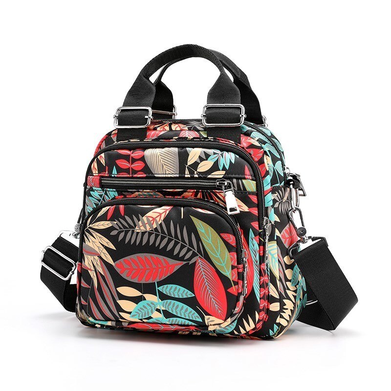 Dames schoudertas waterdichte nylon tas multifunctionele bloementas multi-pocket tas luxe handtassen dames bolsa feminina sac