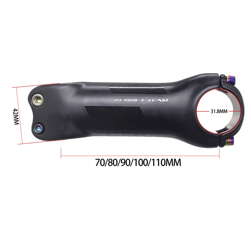 carbon fiber riser bicycle stem riser rod MTB Bicycle stem riser faucet 6 degree 31.8-28.6mm mountain bike stems road bike