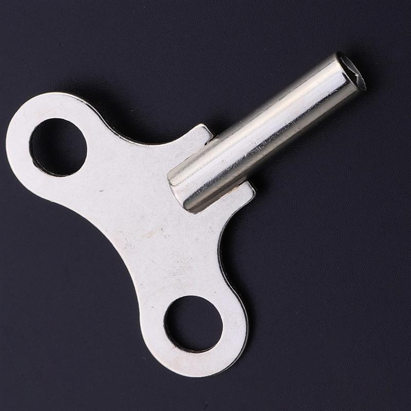 2 Stuks Staal Klok Sleutel Metalen Klok Sleutel Stevige Klok Gereedschap Kronkelende Ketting Reparatie Tool Voor Home Shop klok