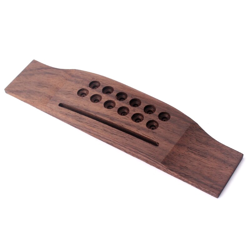 Rosewood Bridge for 12 String Acoustic Guitar Accessories Part Replacement Guitar Part Accessories