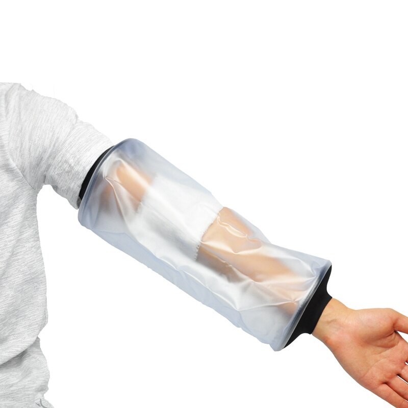 Waterproof Cast Cover Adult Short Arm Cast Shower Cover Reusable Elbow Arm Protector For Bandages Wound Protection