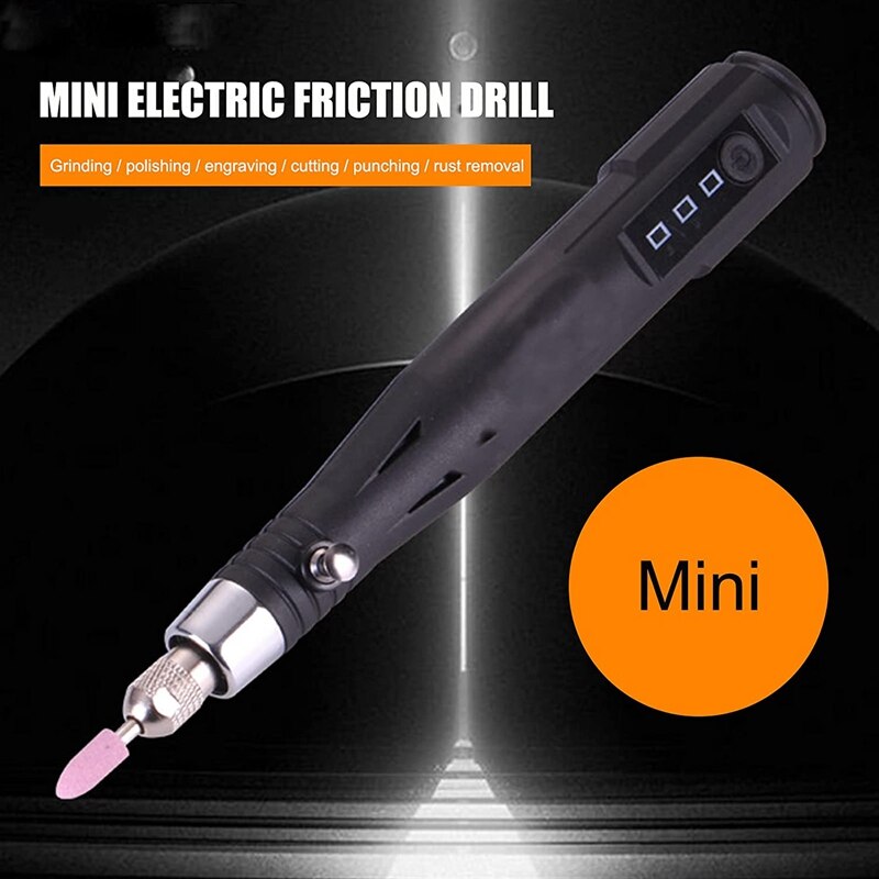 30W Corded Rotary Power Tool Kit Mini 3 Speeds Adjust Grinding Machine Lightweight Nail Drill USB Engraving Pen