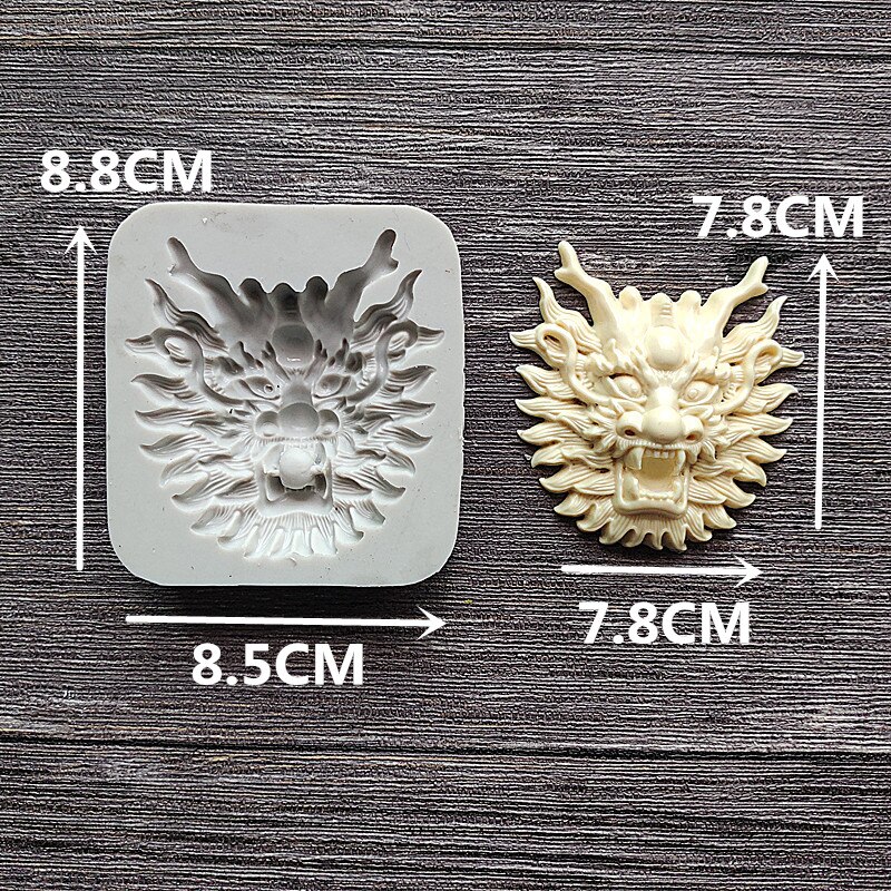 NWEST Dragon Cake Silicone Molds Fondant Cake Decorating Tools Candy Chocolate Gumpaste Moulds18162