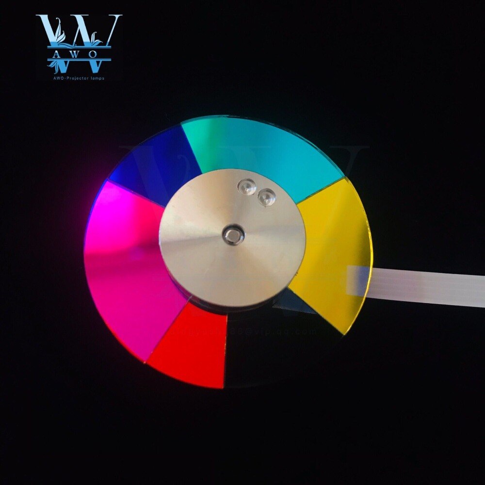 100% Projector Color Wheel For NEC VE280 VE282 VE281 NP216 NP-V230 NP-V260W NP-V300X NP-V311X NP-V230X Diameter 40