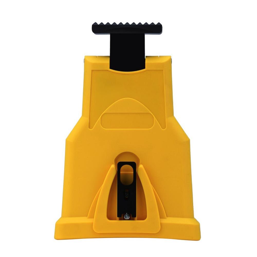 Chainsaw Teeth Sharpener Portable Sharpen Chain Saw Bar-Mount Fast Grinding Sharpening Chainsaw Chain Woodworking Tools: Yellow