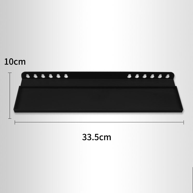 Detachable Easel Tray Shelf Sketch Rack Folding Storage Tray Plastic Replacement For Artists Painting Tools Art Set Art Supplies: black