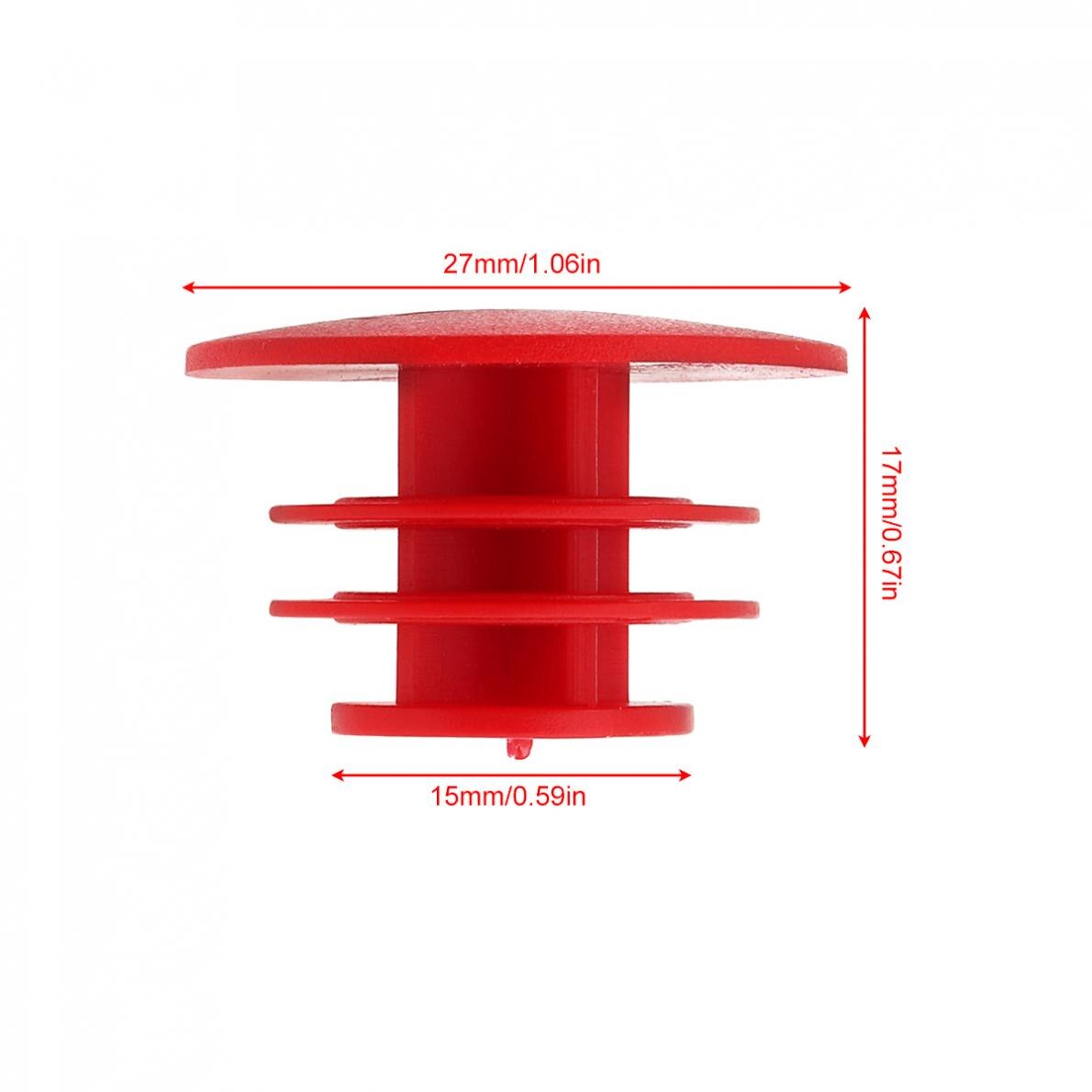 1 paio MTB Della Bici Della Strada Del Manubrio Tappi Manubrio Della Bicicletta Tappi Per Le Orecchie di Plastica PE Firm Maniglia Grip Bar End Tappi MTB Della Bici accessori
