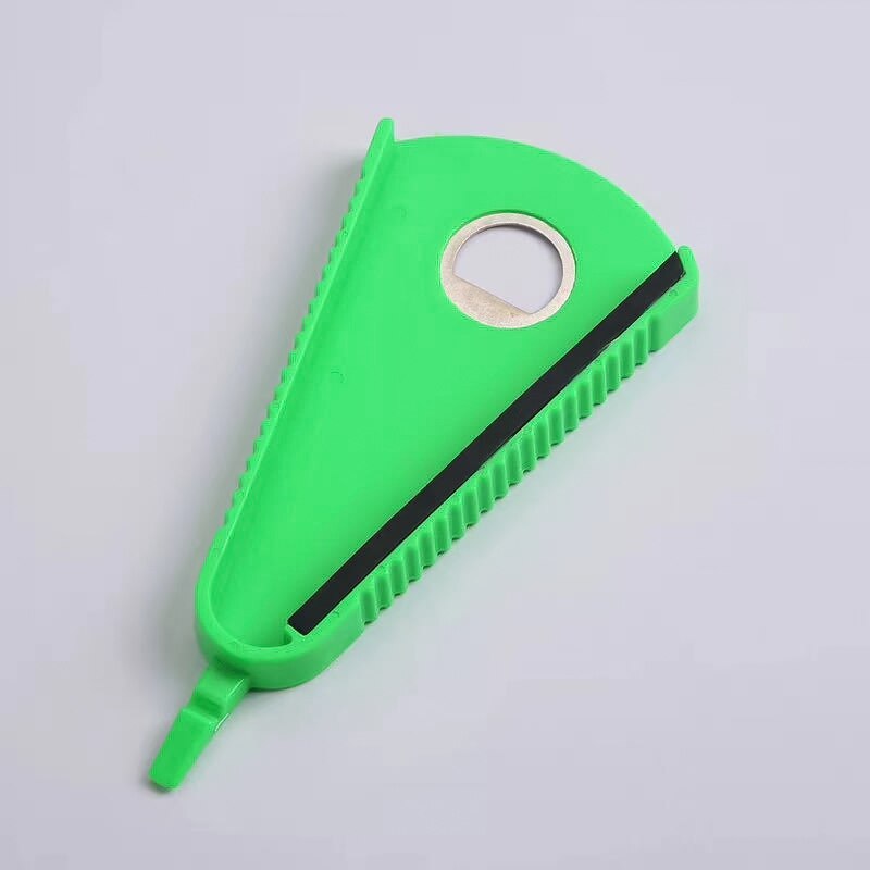 Abrelatas ajustable Multi-función de abridor de Botella S tapas tarro abridor ahorro de trabajo tornillo abrelatas cocina Gadget: green