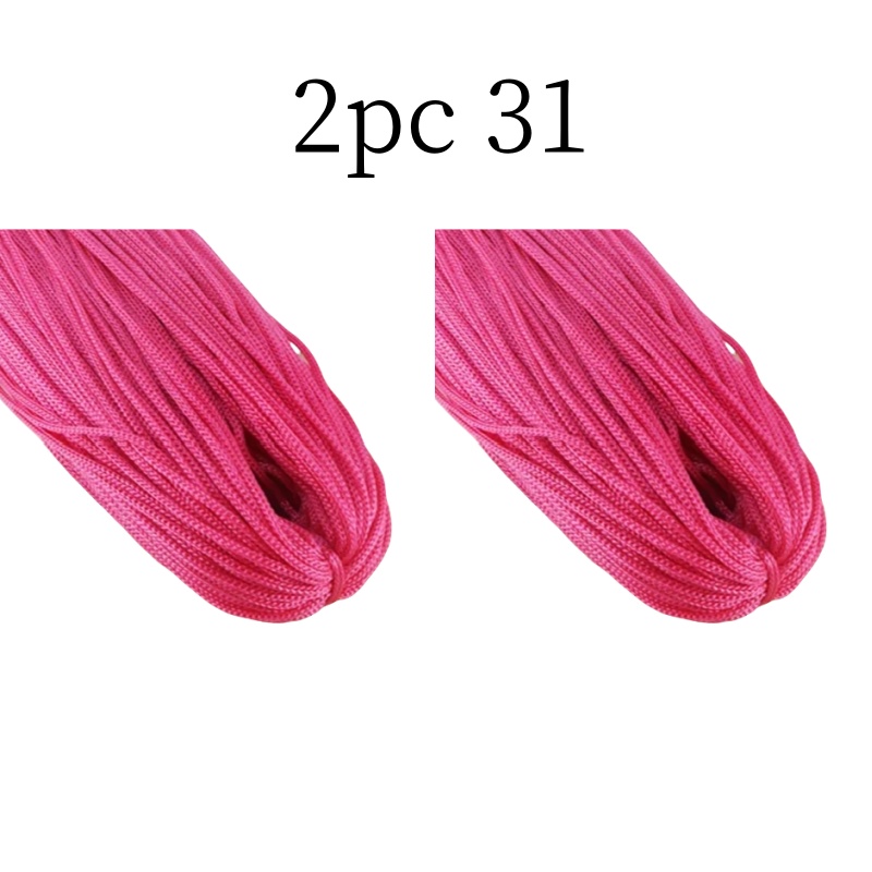 200m 3mm Farbe Nylon Kordel faden häkeln Hohl linie DIY hand gewebtes Armband geflochtenes Kunst handwerk/Schuhe