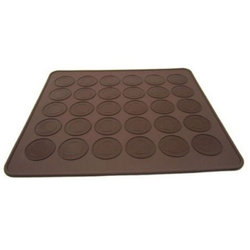 30 Gaten Ronde Macarons Mat Siliconen Sheet Pad Gebak Bakken Siliconen Mat Non-stick Bakvorm Set Cake Decorating levert