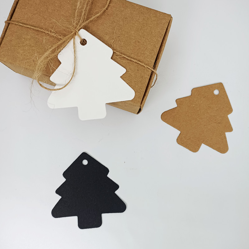 Etykiety z papieru kraft, kartki z kartonu na choinkę z sznurkami, na ślub, urodziny, Boże Narodzenie, przyjęcie, zawieszki na prezenty, materiały robić pakowania ciasteczek