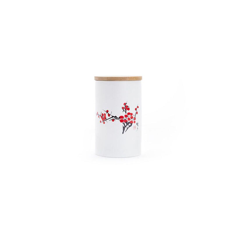Decal Tea Cans Household Porcelain Sealed Tank Ceramic Tea Sets Candy Coffee Dried Fruit Storage Jar Moisture-proof Tea Caddy: color 5